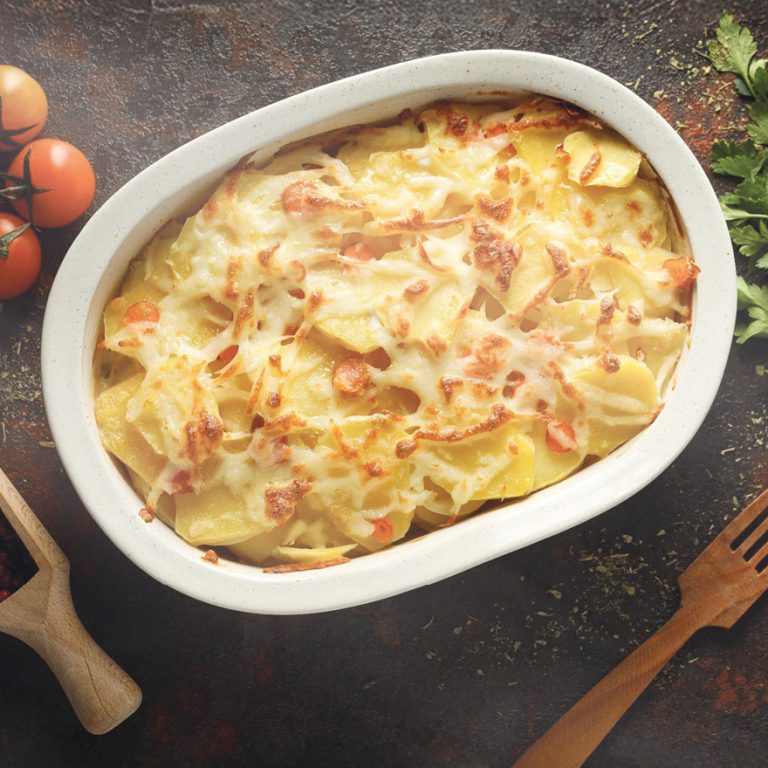 SWH_Kartoffelauflauf Kartoffelauflauf mit Schinken