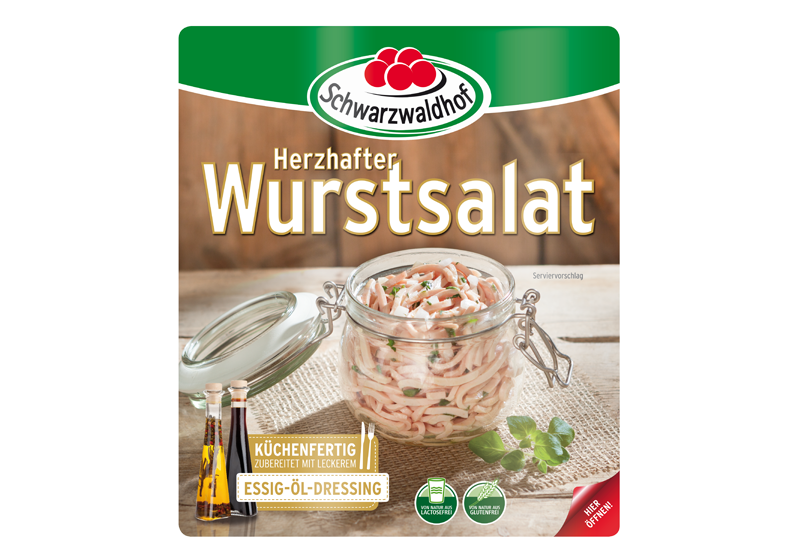 Produktabbildung Schwarzwaldhof herzhafter Wurstsalat