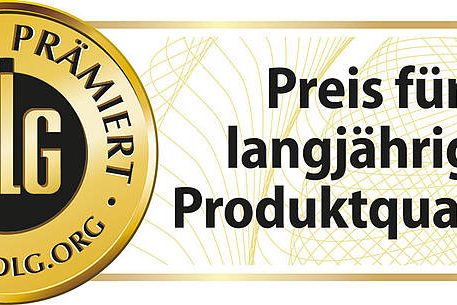 DLG-Label - Preis für langjährige Produktqualität
