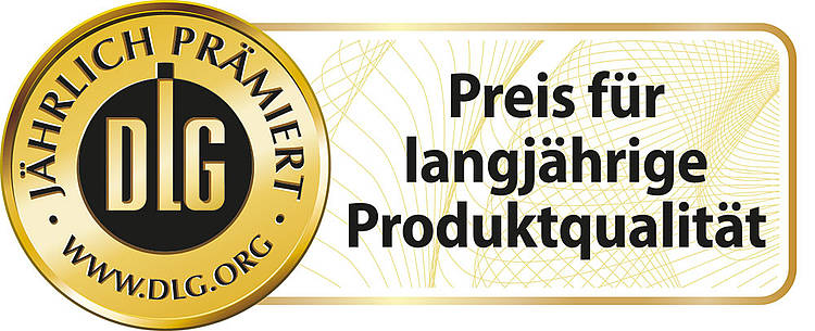 DLG-Label - Preis für langjährige Produktqualität