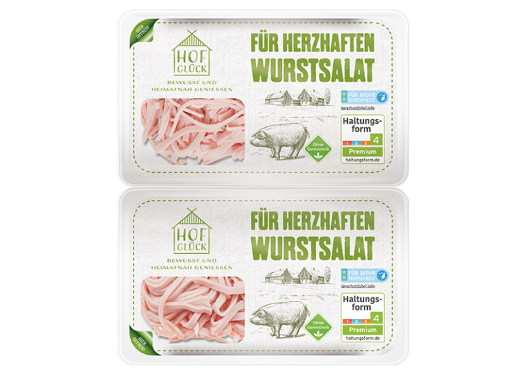 Hofglück | Lyoner in Streifen 2x150g