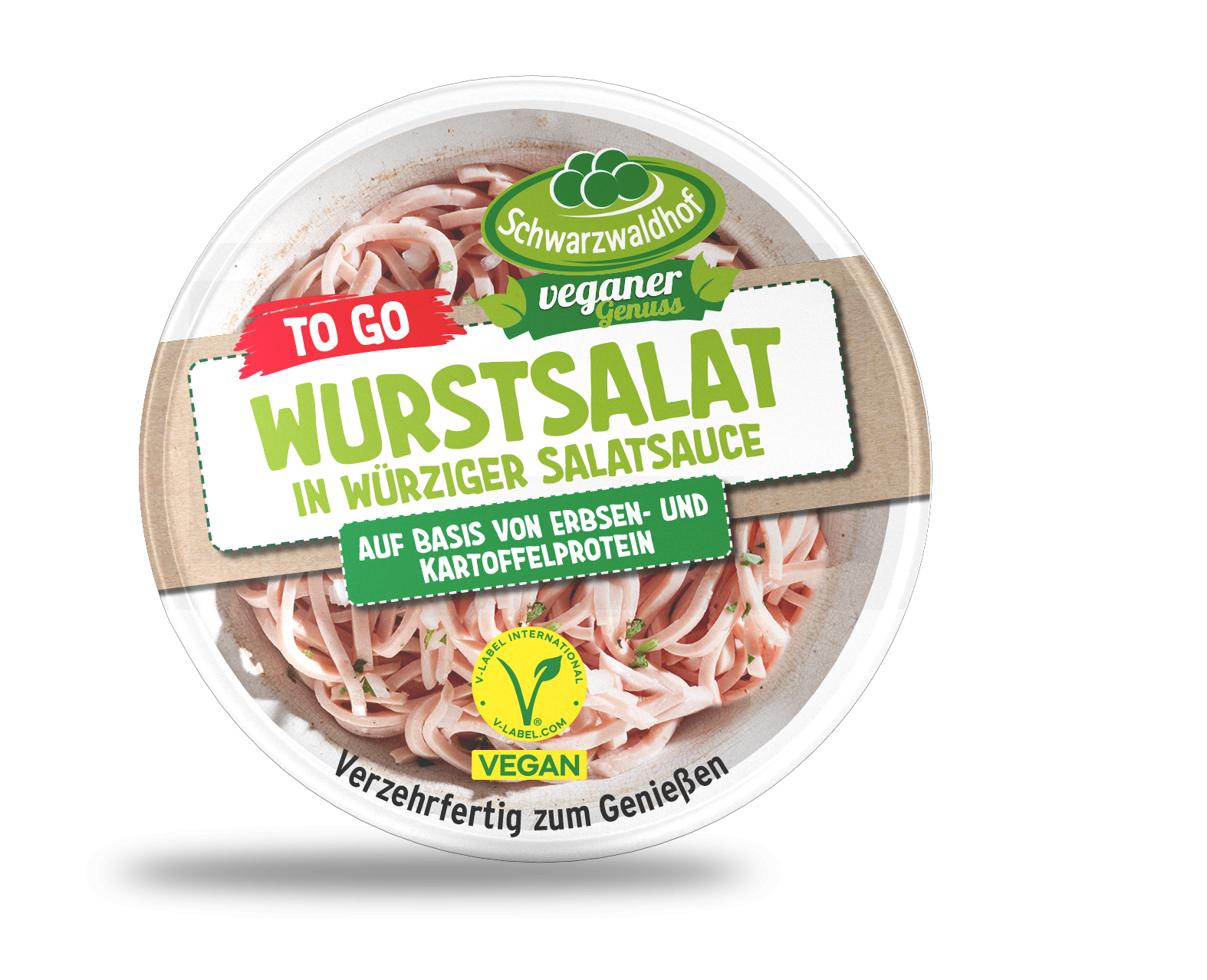 Wurstsalat to go | Veganer Genuss