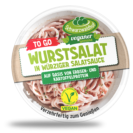 Wurstsalat to go | Veganer Genuss